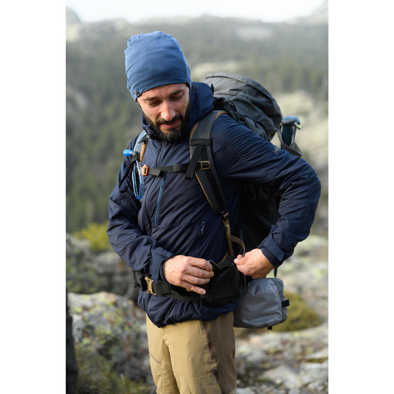 Merino muts voor trekking MT500 blauw