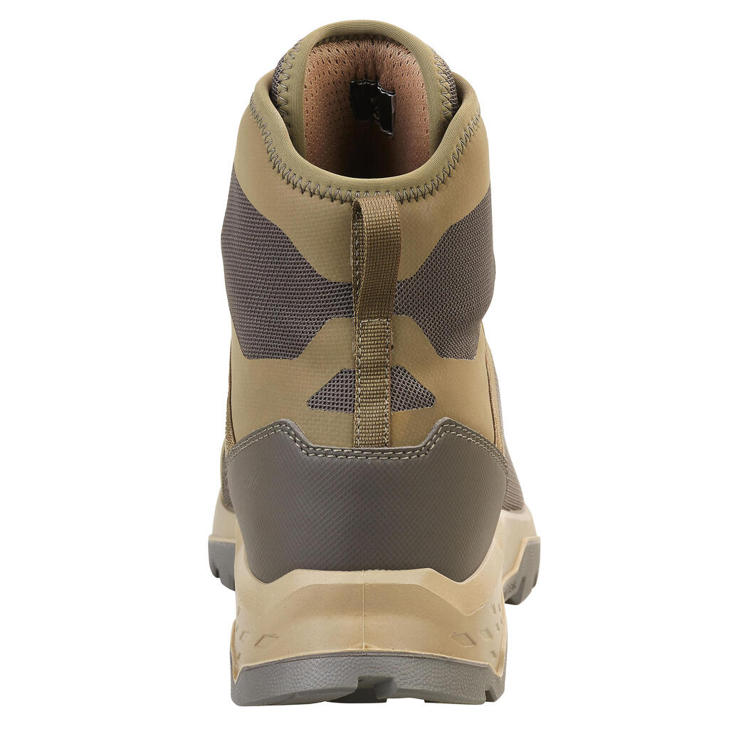 Silent Breathable Boots - Brown