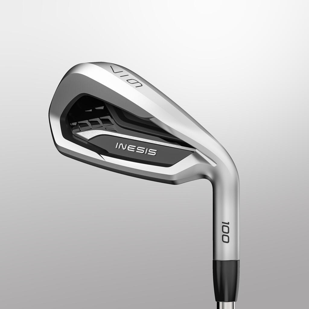 KOMPLET ŠTAPOVA ZA GOLF 100 RIGHTY OD ČELIKA ZA ODRASLE VELIČINE 2 - 7 KOMADA