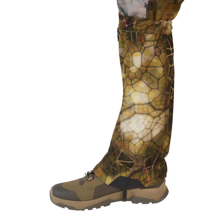 POLAINAS Caza Solognac 900 Silenciosas Impermeables 900 Camuflaje