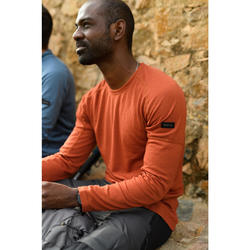 Camiseta Manga Larga Hombre de Montaña y Trekking Trek 500 Lana Merina  FORCLAZ | Decathlon