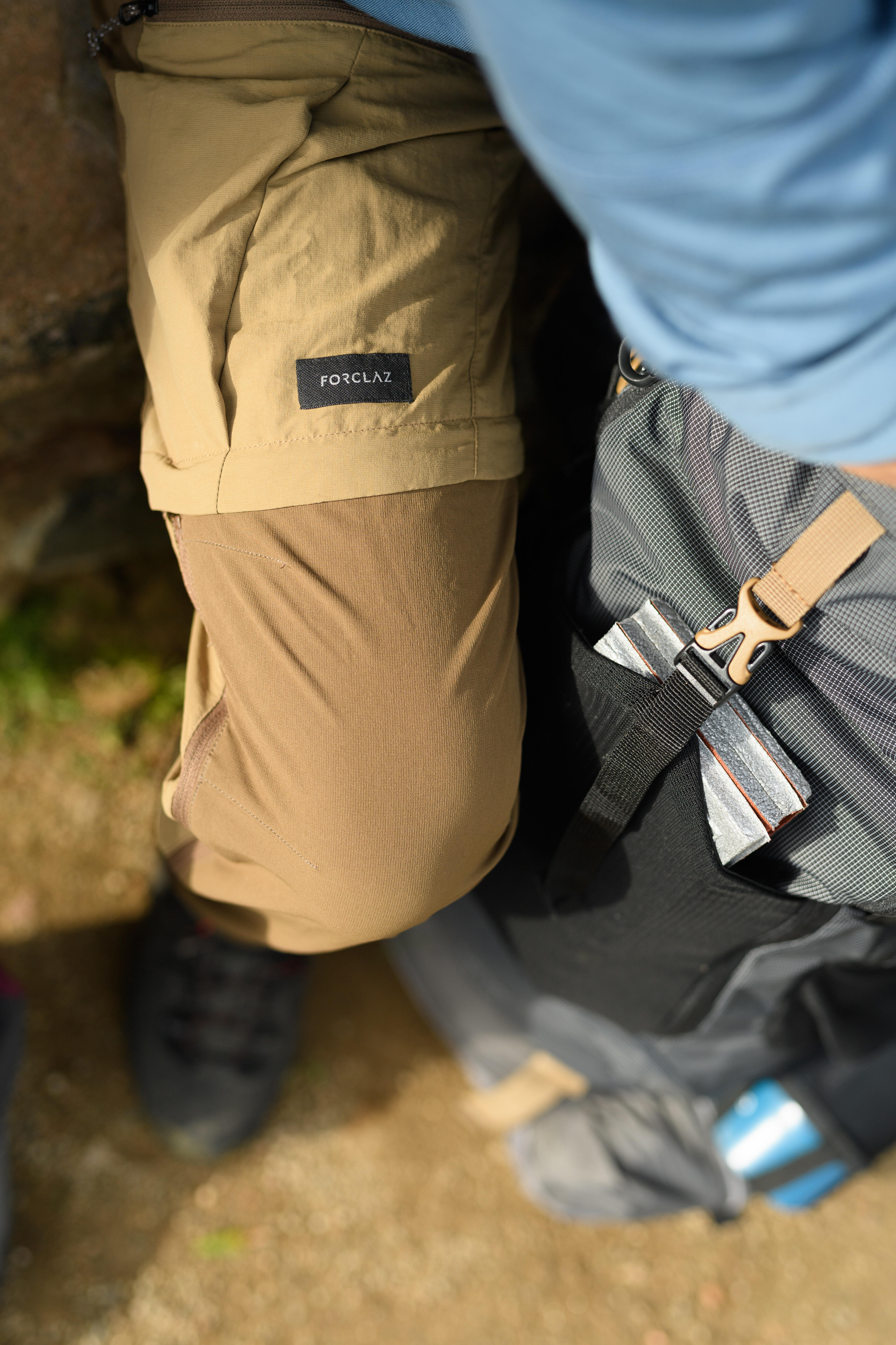 Buy Mens Blue Mountain Trekking Trousers Trek 500 Online  Decathlon