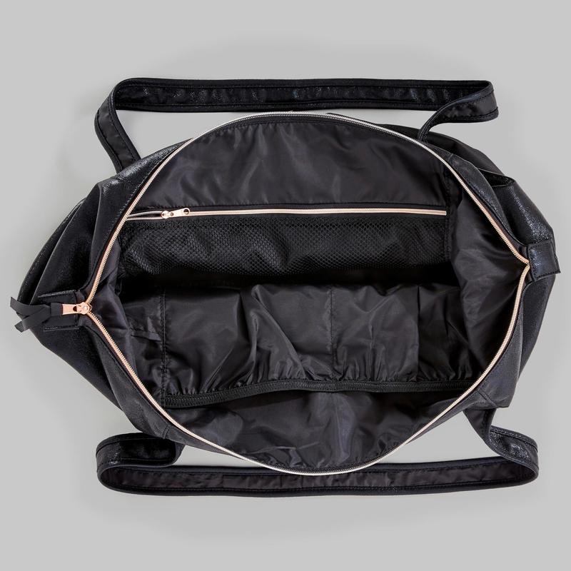 black dance bag