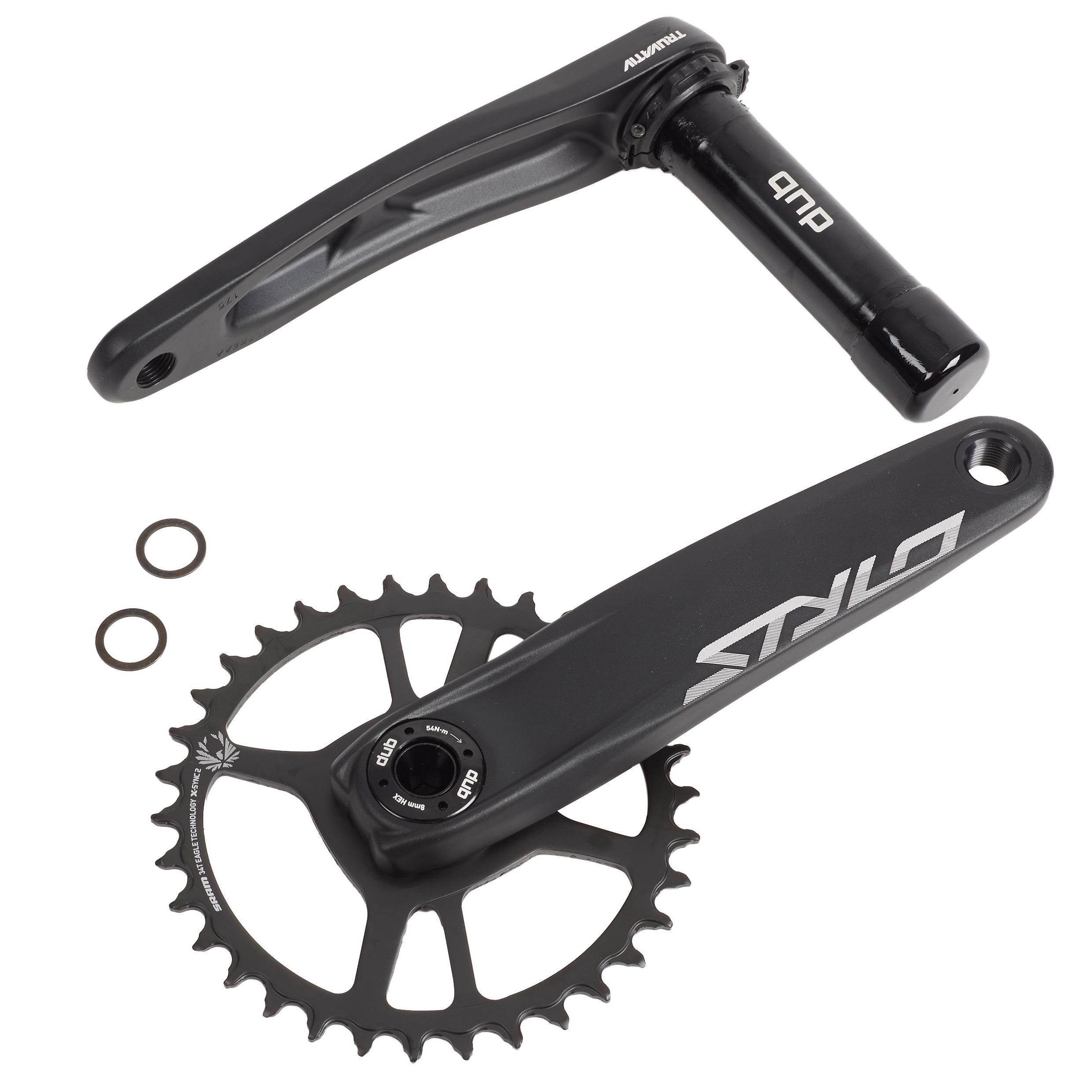 ROCKRIDER MTB Tretlager Einfachkettenblatt 170 mm/175 mm Dub 34 Zähne SRAM Stylo 6K | 03583787500361 ROCKRIDER MTB Tretlager Einfachkettenblatt 170 mm/175 mm Dub 34 Zähne SRAM Stylo 6K | 03583787500361