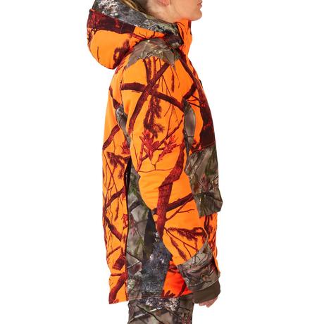 VESTE CHASSE FEMME 3 EN 1 500 CHAUDE IMPERMEABLE ...