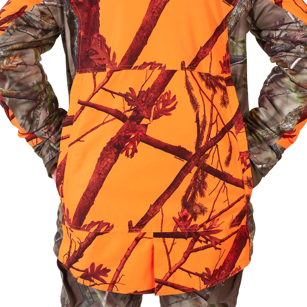 Women's 3-in-1 Warm Waterproof Jacket - Fluo Camo