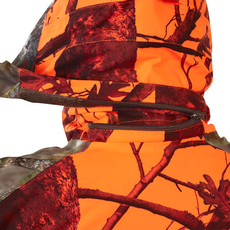 КУРТКА УТЕПЛЕННАЯ ВОДОНЕПРОНИЦАЕМАЯ 3 В 1 ДЛЯ ОХОТЫ ЖЕН. 500