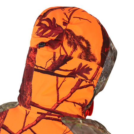 КУРТКА УТЕПЛЕННАЯ ВОДОНЕПРОНИЦАЕМАЯ 3 В 1 ДЛЯ ОХОТЫ ЖЕН. 500