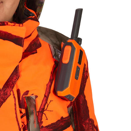 КУРТКА УТЕПЛЕННАЯ ВОДОНЕПРОНИЦАЕМАЯ 3 В 1 ДЛЯ ОХОТЫ ЖЕН. 500