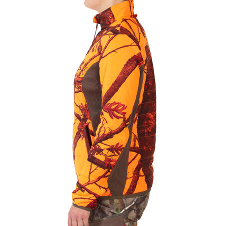 КУРТКА УТЕПЛЕННАЯ ВОДОНЕПРОНИЦАЕМАЯ 3 В 1 ДЛЯ ОХОТЫ ЖЕН. 500