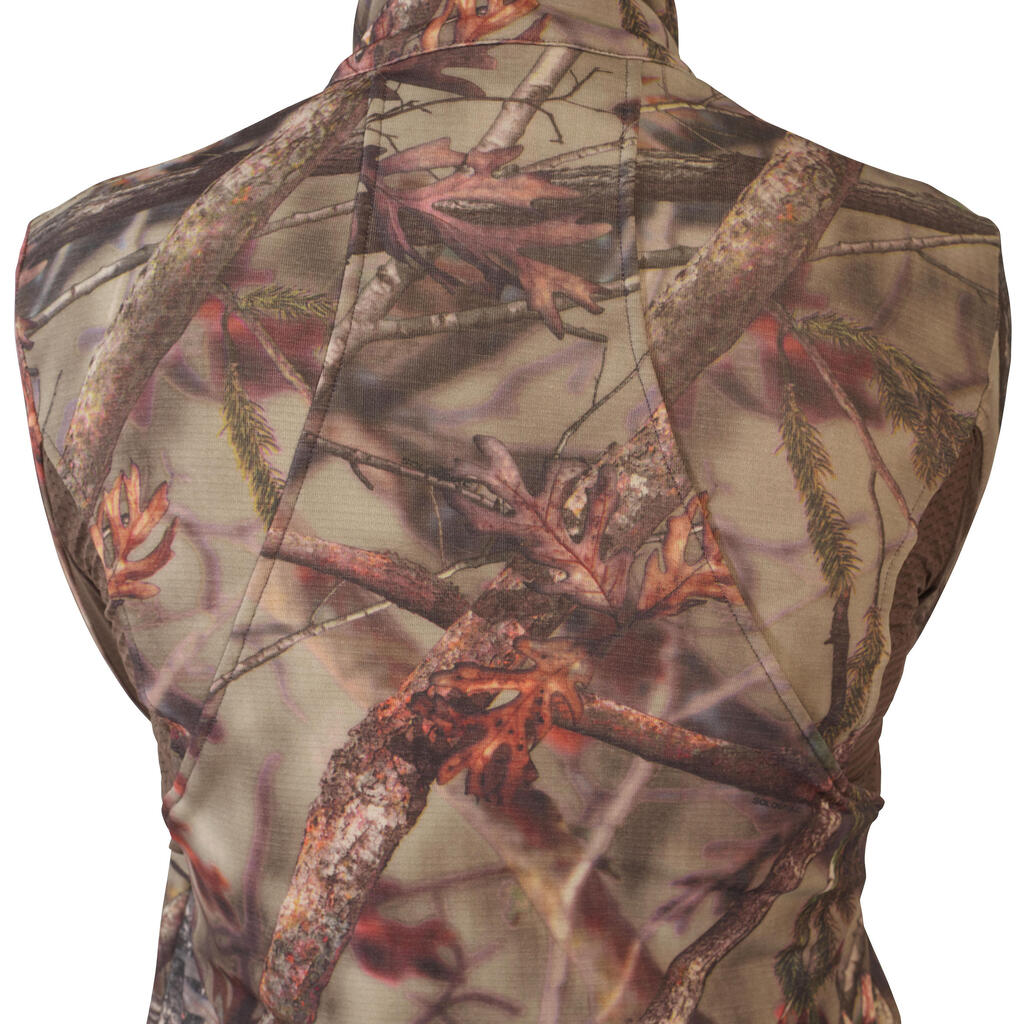 Jagdjacke Damen 500 leise, camouflage