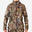 VESTE CHASSE FEMME IMPERMEABLE SILENCIEUSE CAMOUFLAGE 500