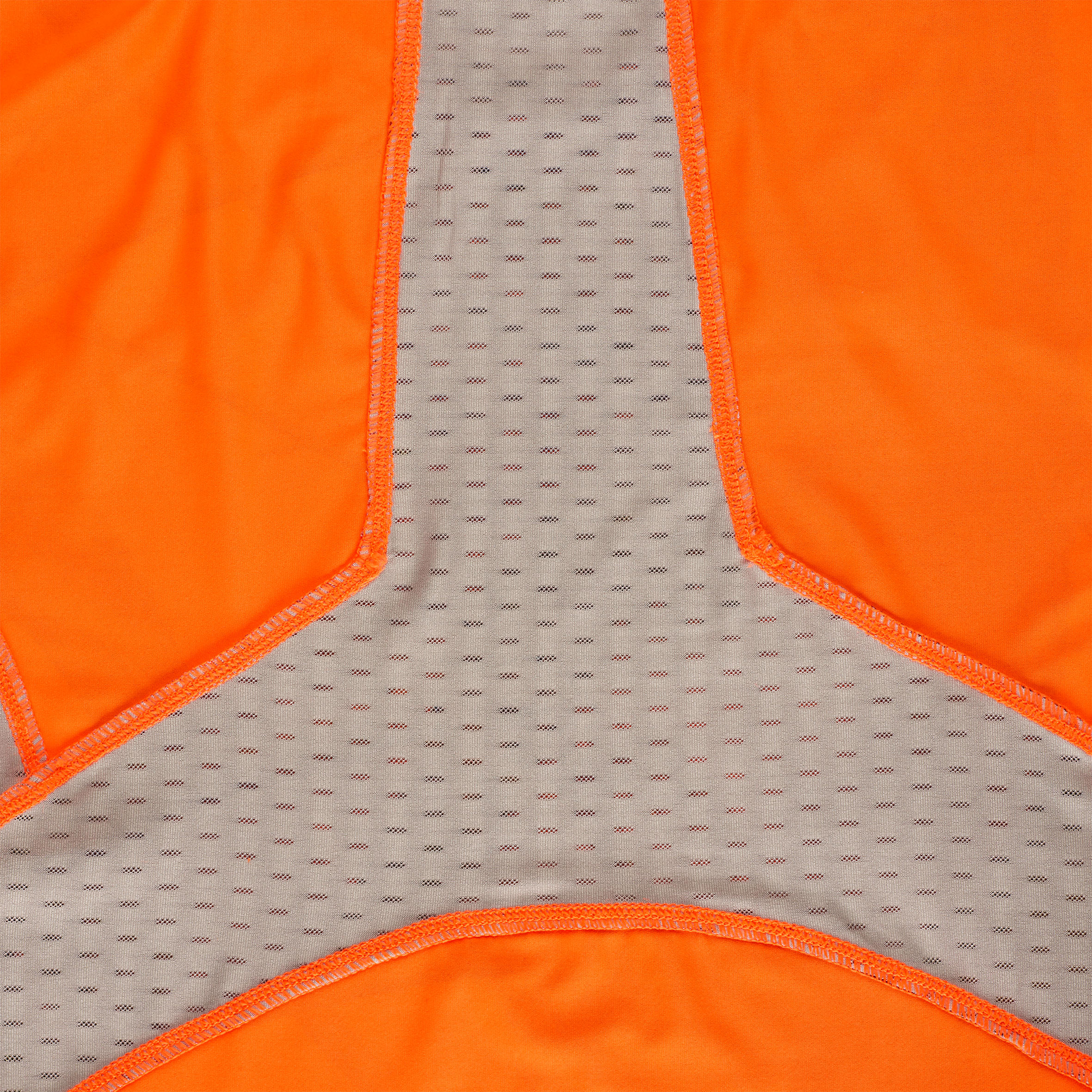 Geluidloos en ademend camouflageshirt dames 500 fluo 7/7