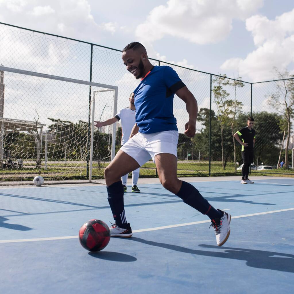 Kinder Fussball Hallenschuhe - Eskudo 500 Futsal rot