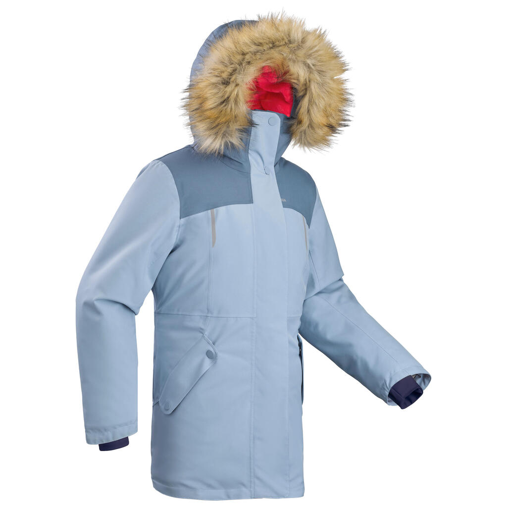 Meiteņu (7–15 gadi) silta, ūdensnecaurlaidīga pārgājienu jaka “sh500 u-warm”