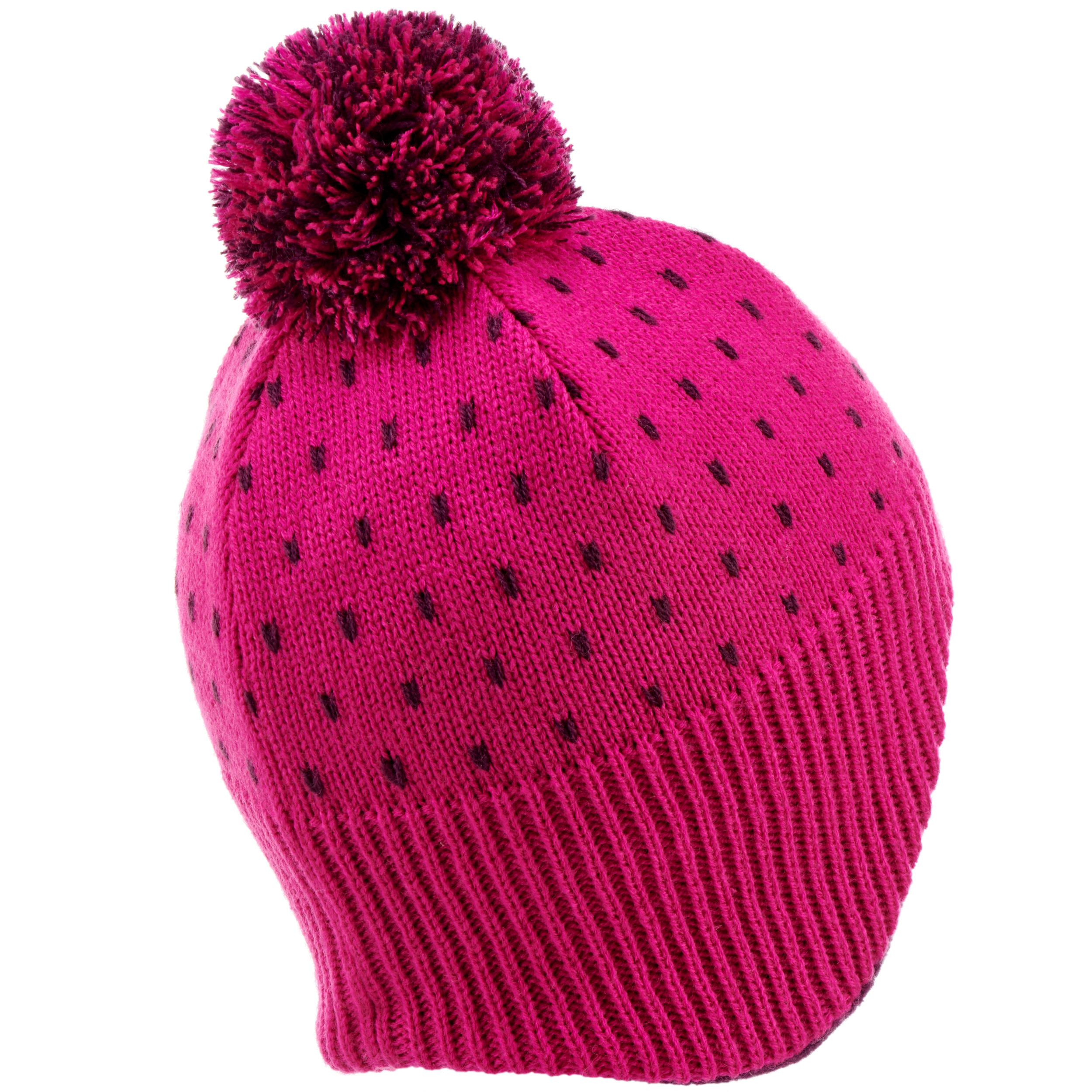 pink ski hat