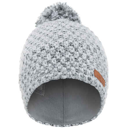 KIDS’ SKI HAT - TIMELESS - LIGHT GREY