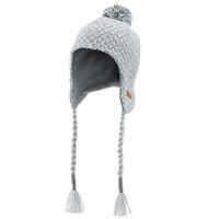 Kids’ Timeless Peruvian Ski Hat - Light Grey