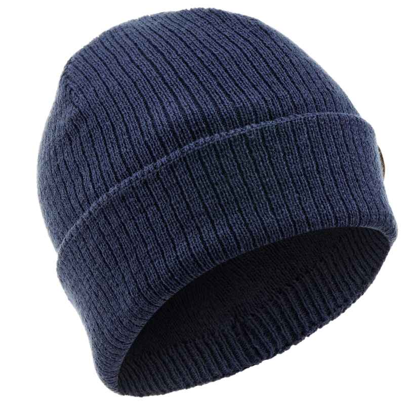 CHILDREN’S SKI HAT - FISHERMAN - NAVY BLUE