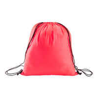 Bolsa gimnasio fitness plegable Domyos rosa coral