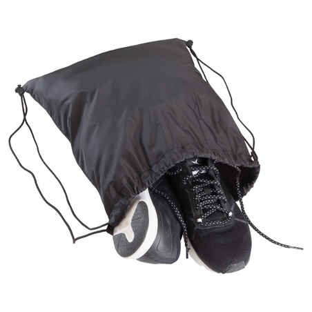 شنطة لحذاء اللياقة البدنية قابلة للطي - أسود