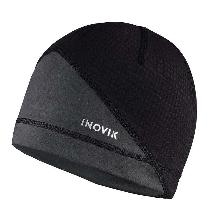 Adult CrossCountry Ski Hat 900 Black INOVIK Decathlon