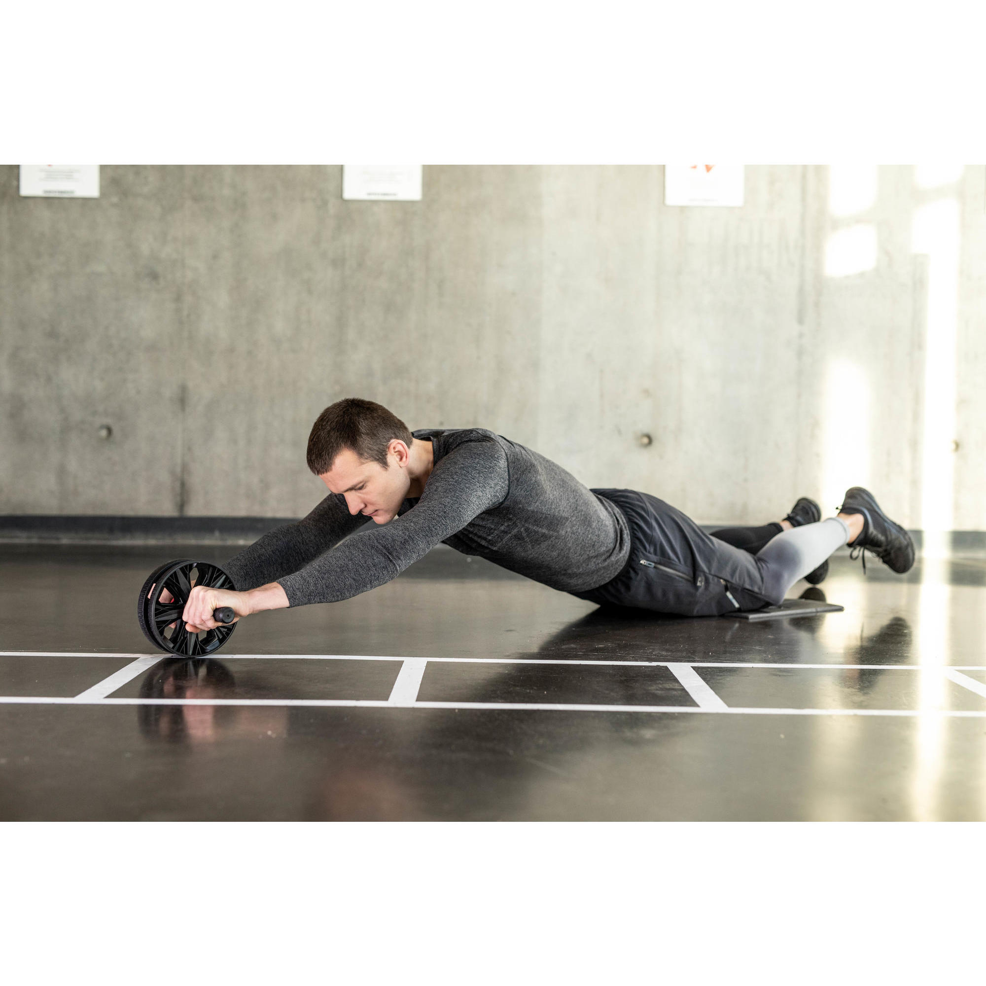 decathlon abs roller