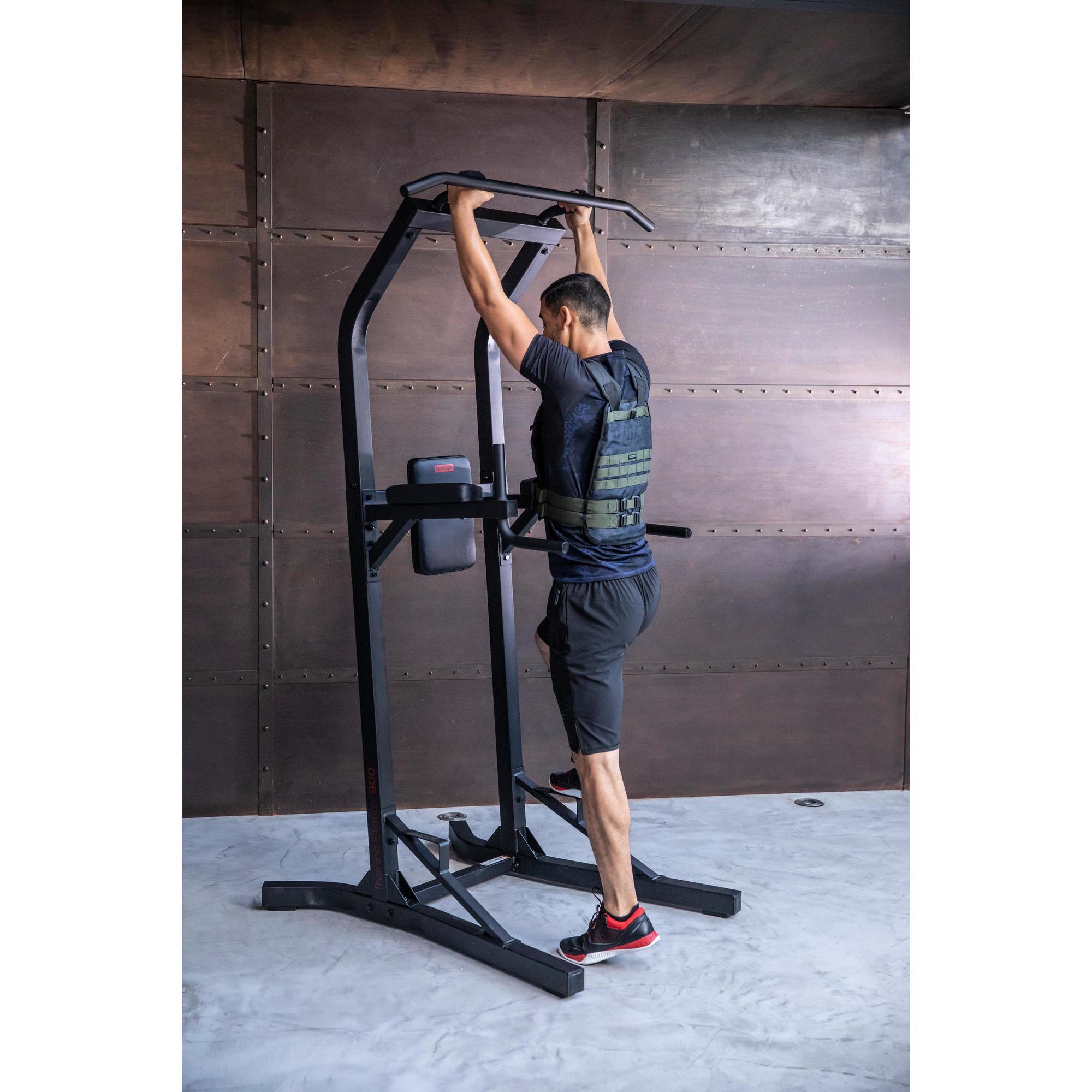 Weight Lifting Domyos Dip Bar Training Station 100 Decathlon