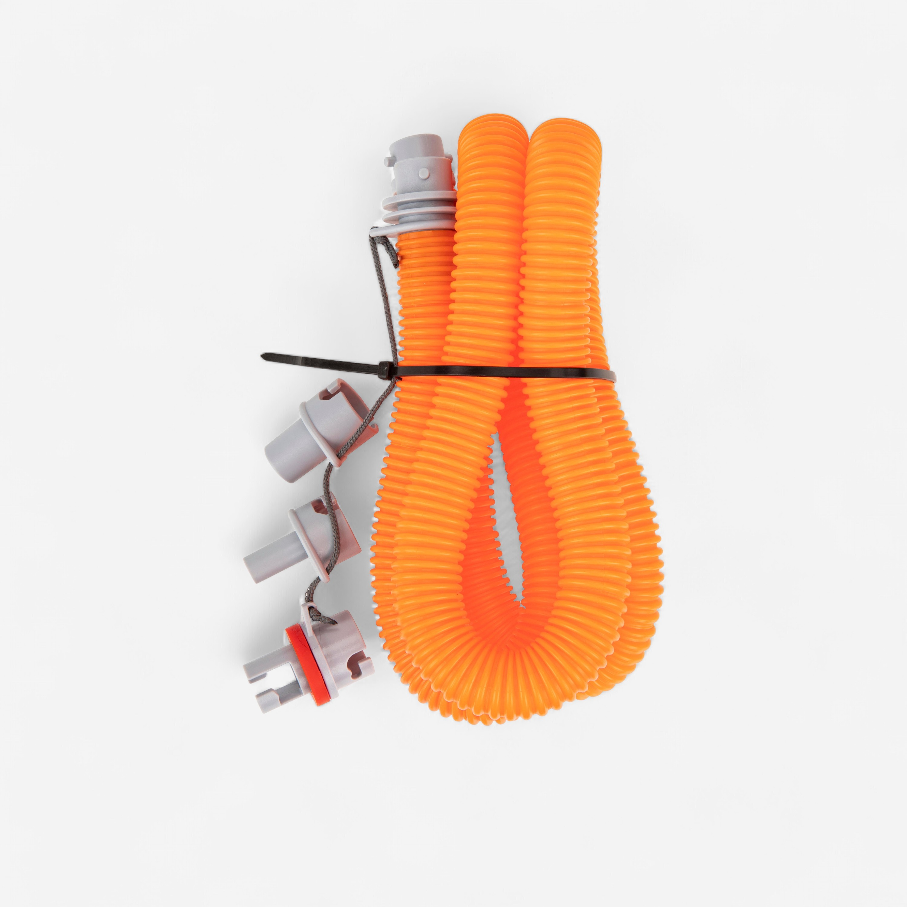 Tuyau D'Extension Pompe à Vélo Greabuy - Caoutchouc Robuste, Longueur 15,5 Cm, Accessoire Gonflage Pratique
