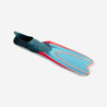Adult Snorkeling Fins SNK 900 Neon Grey