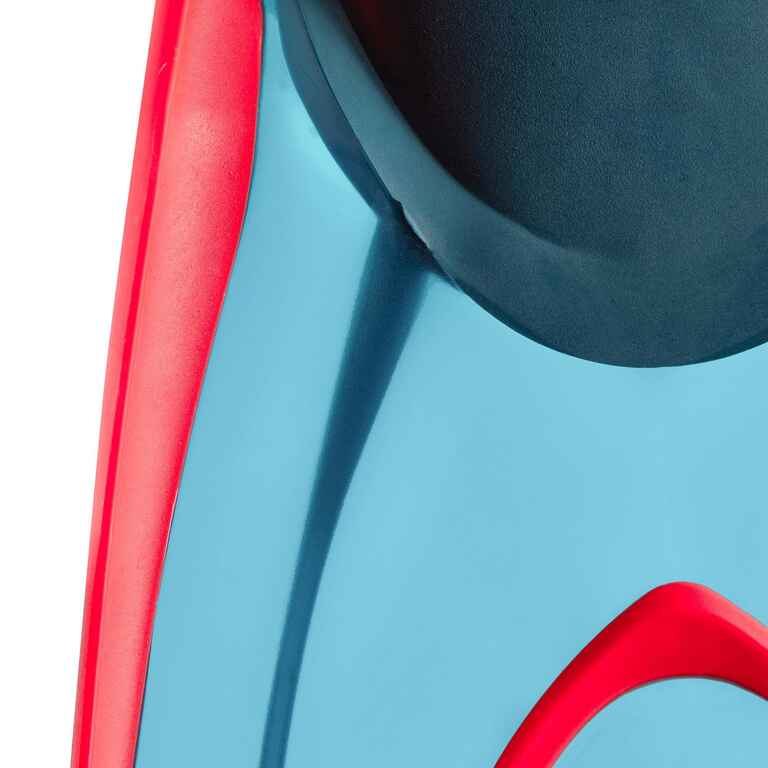 Diving fins FF 100 REACT Neon Decathlon