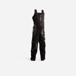 Salopette imperméable de voile homme OFFSHORE 900 Noire