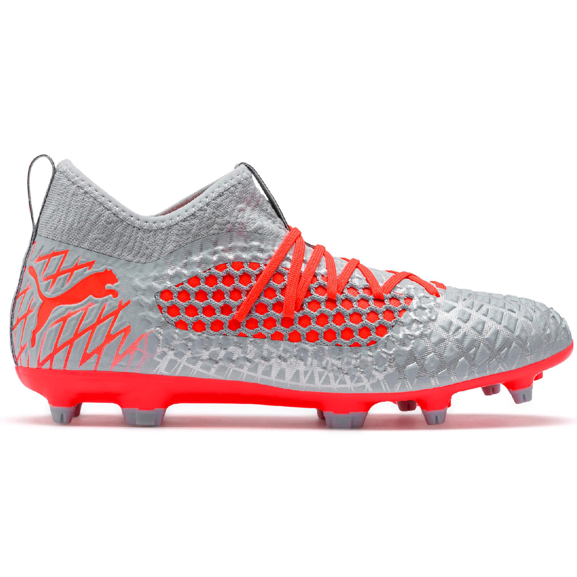 Future 4.3 FG Adult Football Boots - Grey PUMA - Decathlon