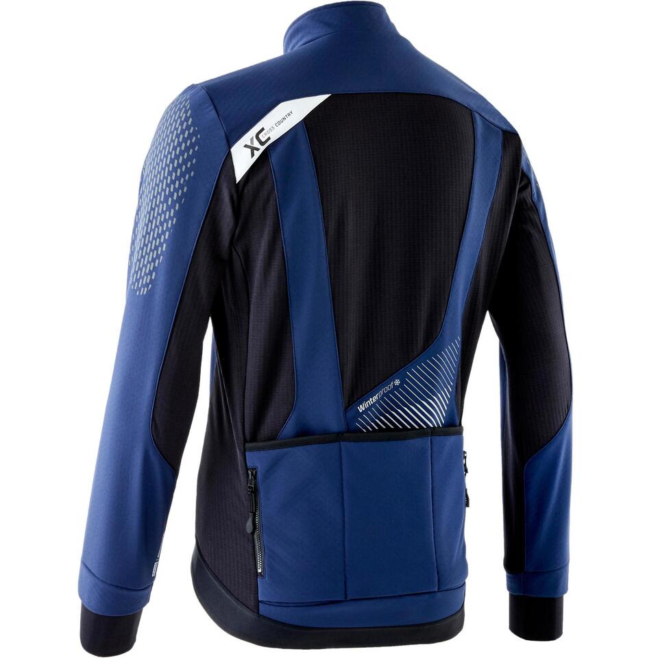 Oferta - ROCKRIDER chaqueta MTB de invierno XC azul/amarillo o en