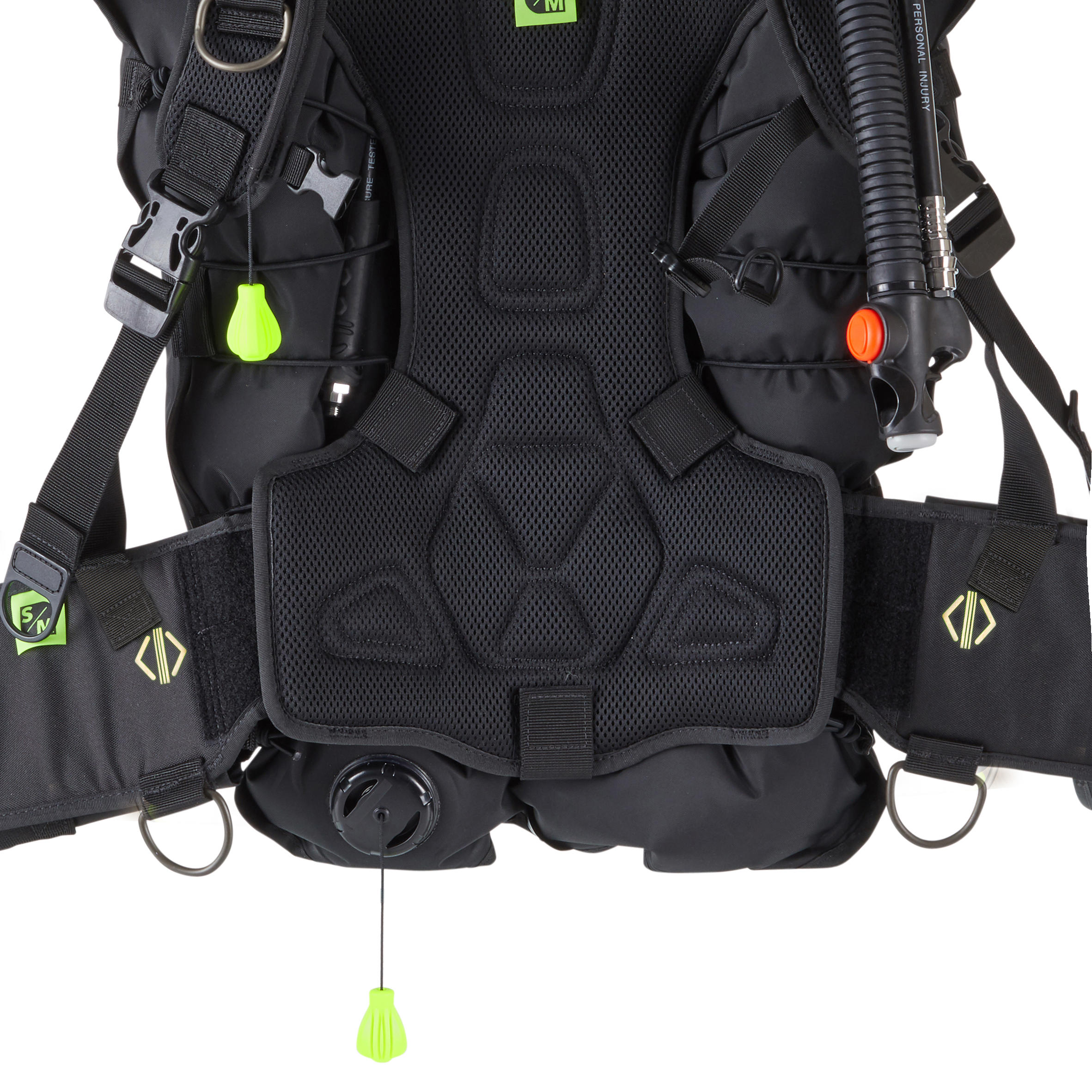 Scuba Diving Buoyancy Compensator With Back Inflation Subea BCD 500