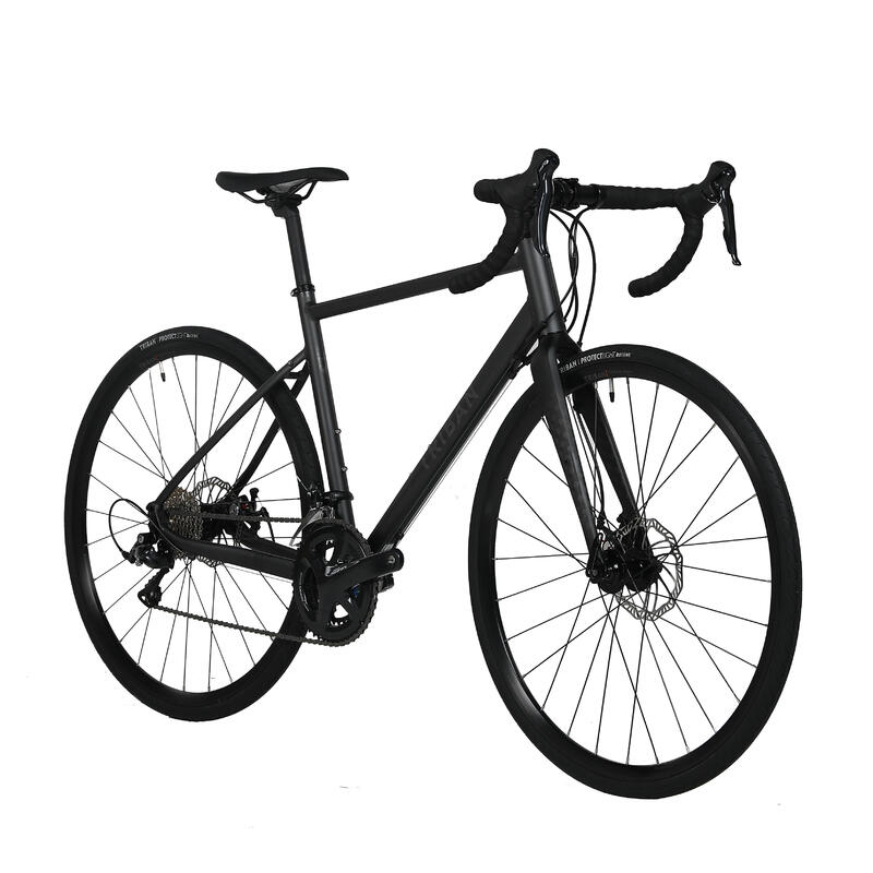 700C RC 500 Aluminium Road Bike - Black