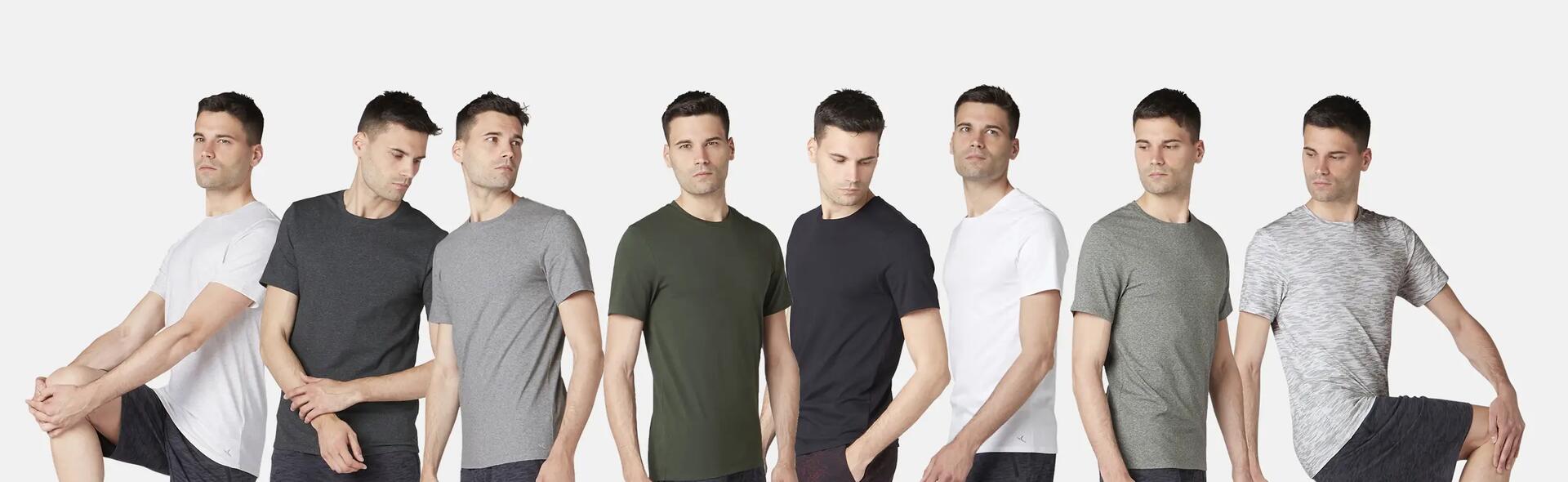 t-shirt de homem com corte slim