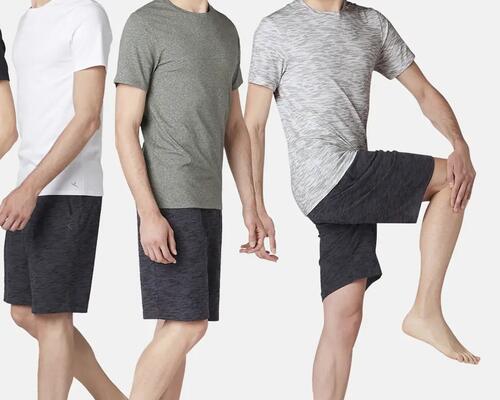 t-shirt de homem em algodão