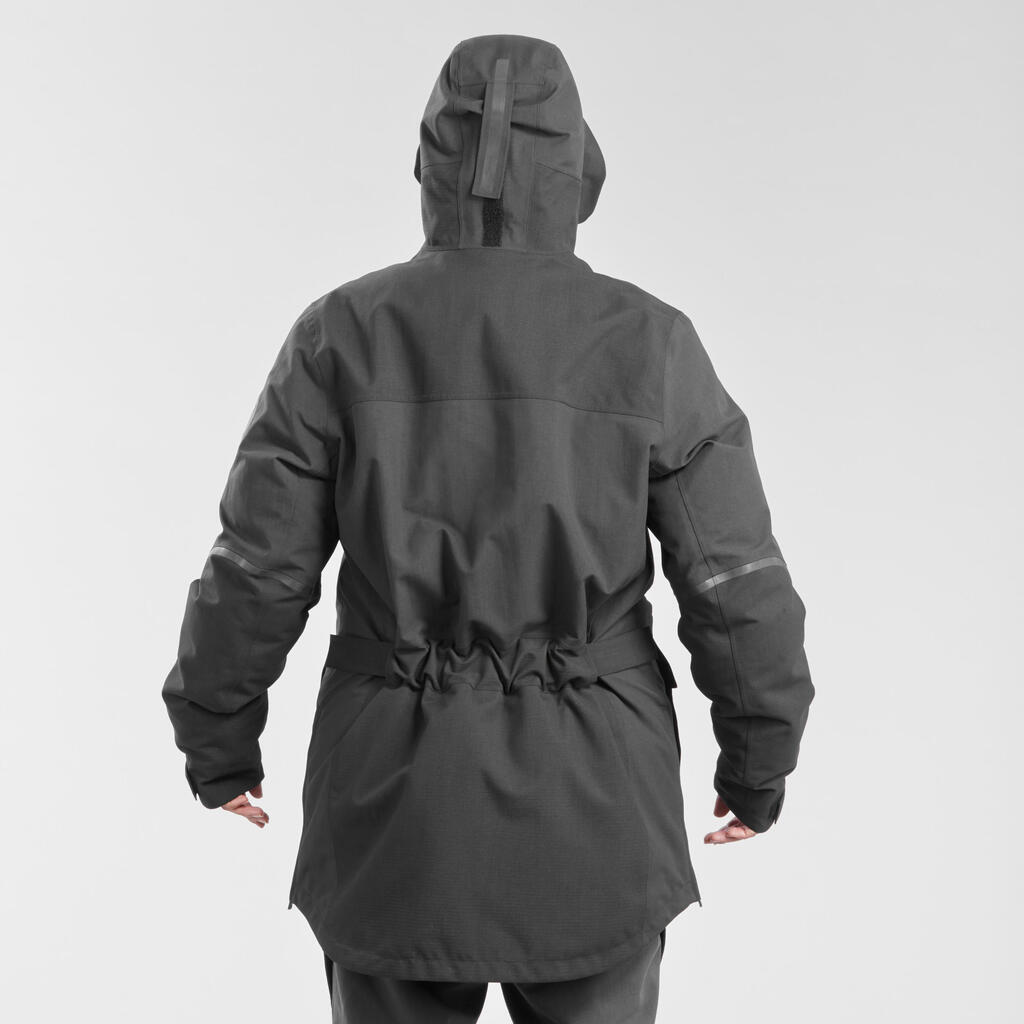 Nepremokavá trekingová dlhá bunda - parka ARCTIC 900 -30 °C unisex