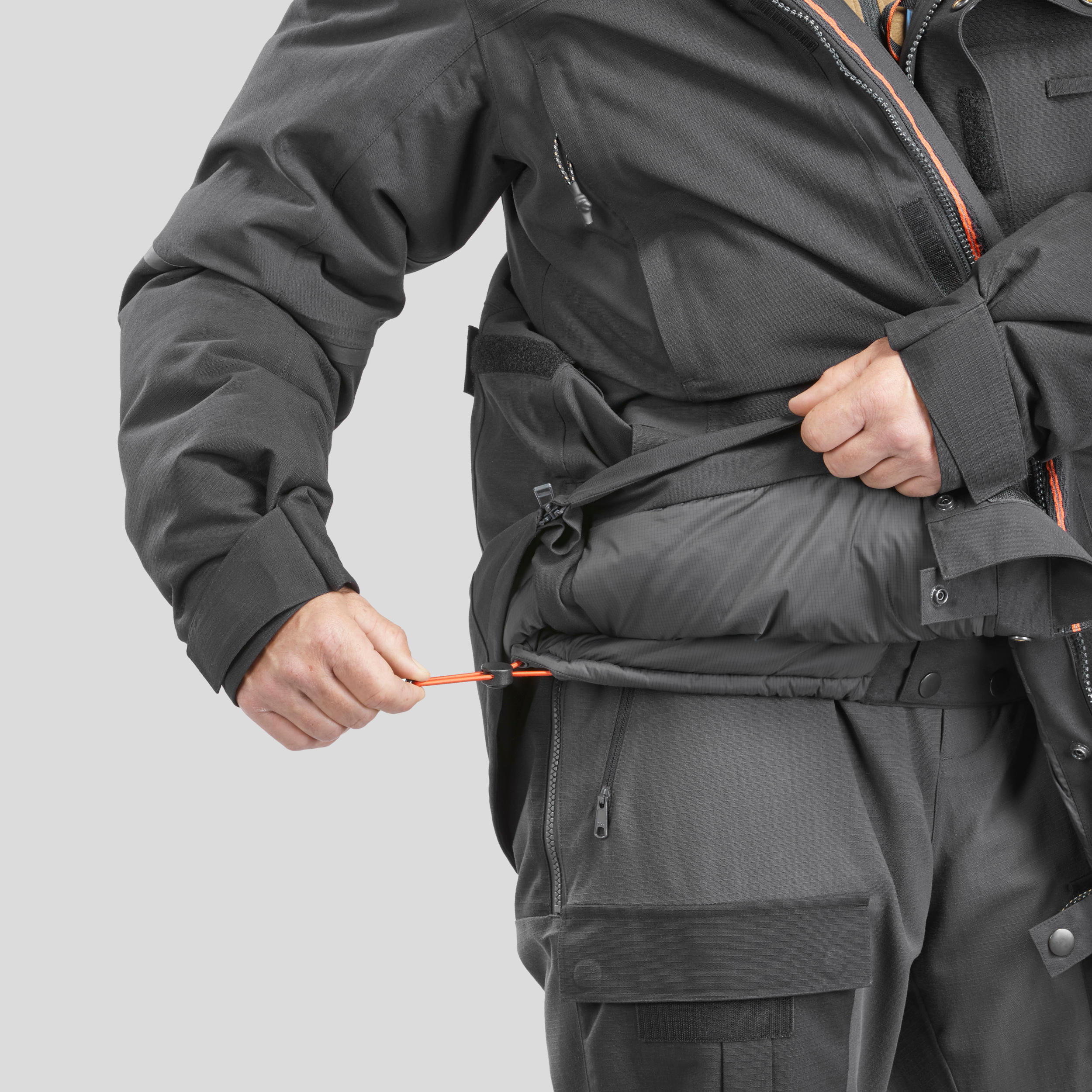 Unisex waterproof parka jacket - 900 - Black 10/21