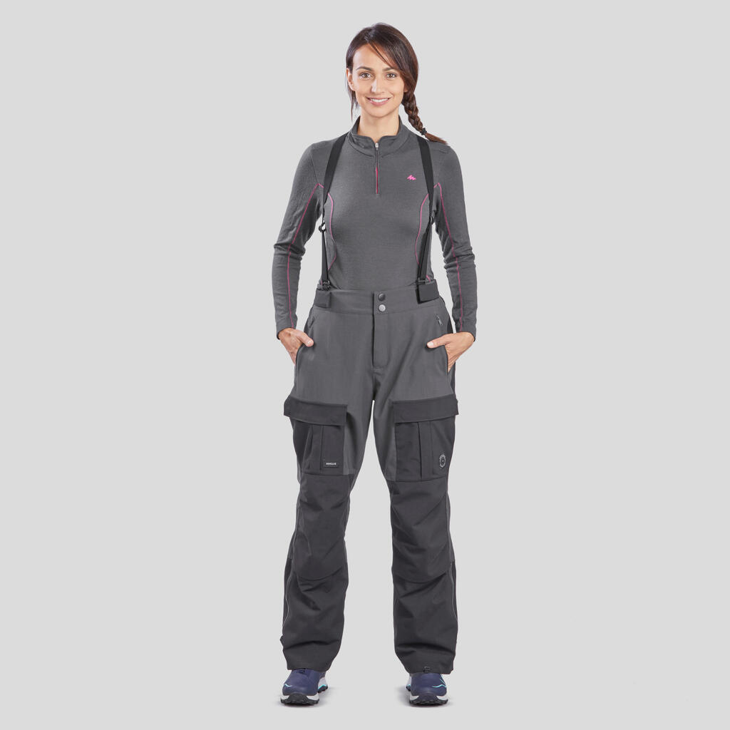 Warm and waterproof trekking trousers - Artic 900 - unisex