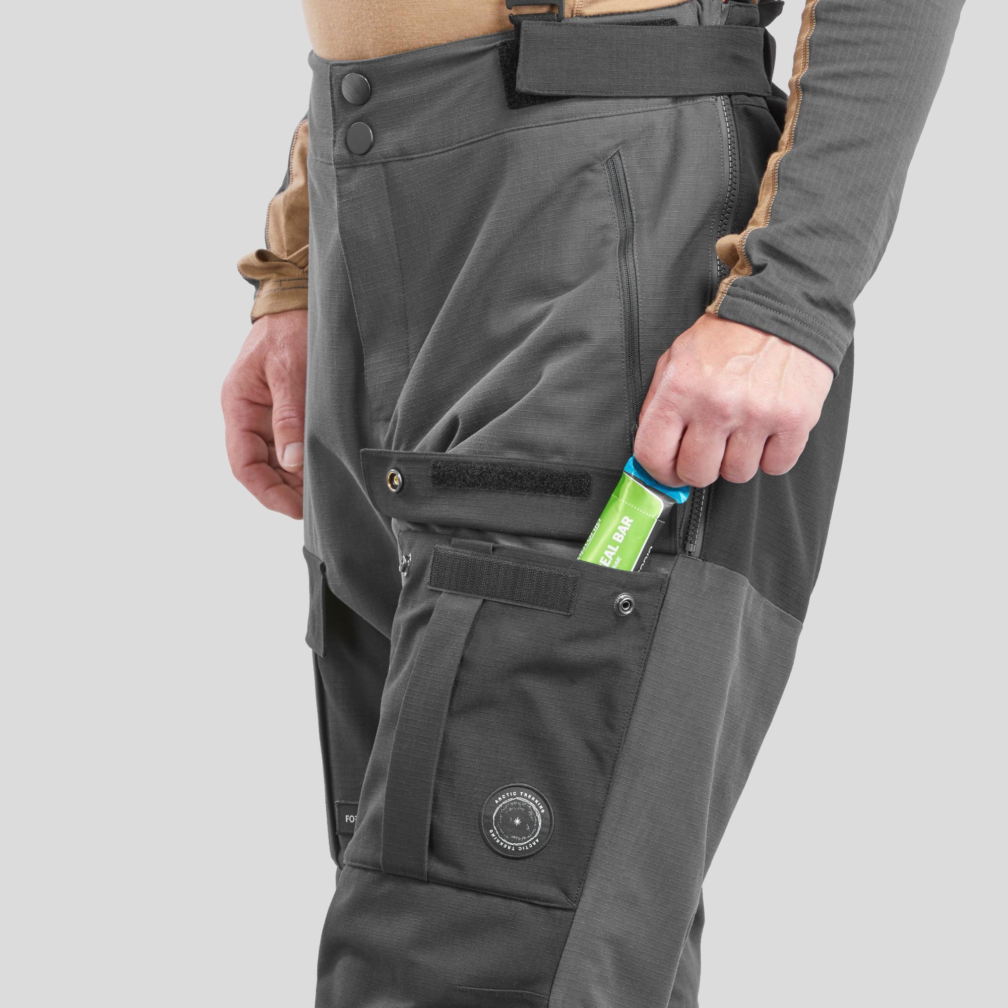 Warm and waterproof trekking trousers - Artic 900 - unisex 16/19