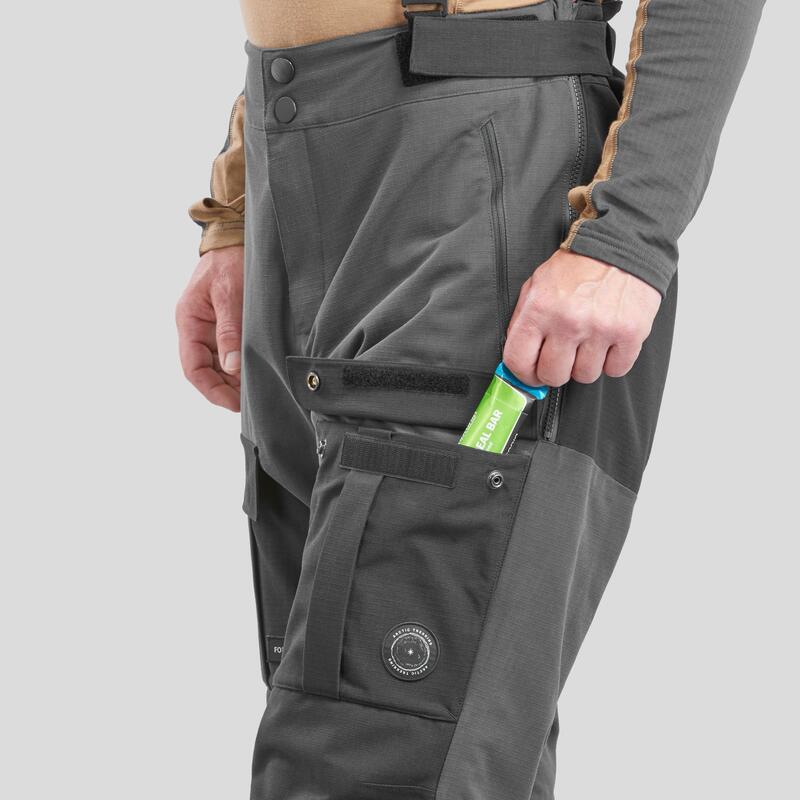 Unisex turistické zateplené nepromokavé kalhoty Arctic 900