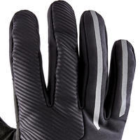 Crne zimske biciklističke rukavice 900