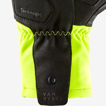 Зимові рукавички 900 для велоспорту - Неоново-жовті