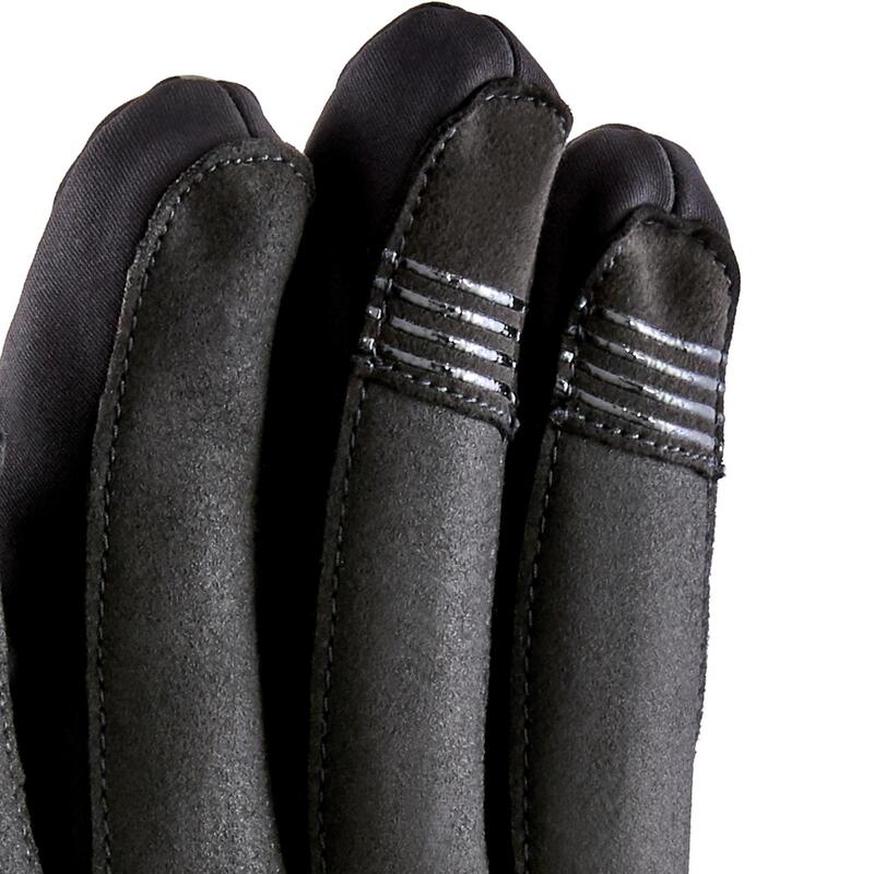 Zimní cyklistické rukavice 900 černé 