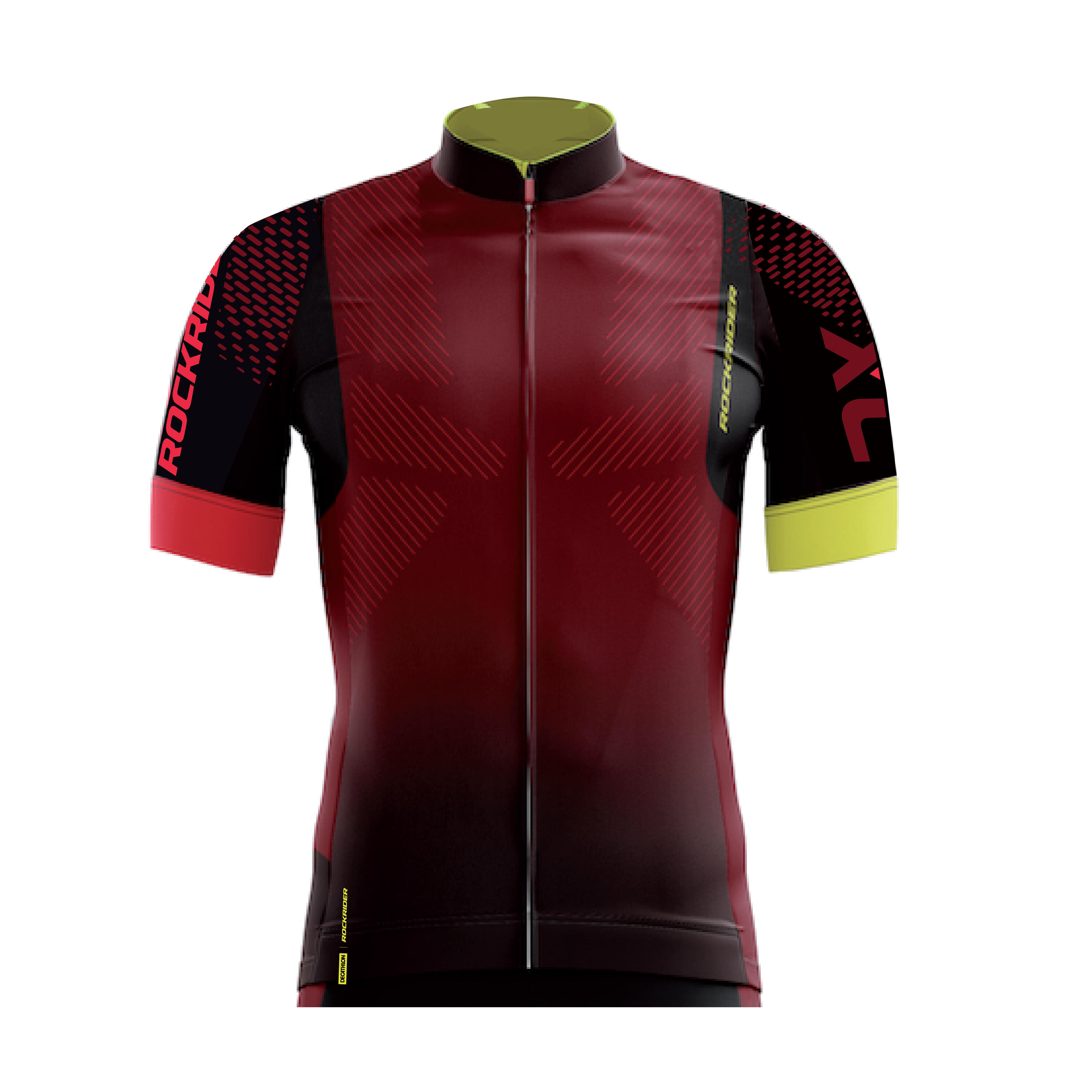 XC Marathon Mountain Biking Jersey - Red 2/14