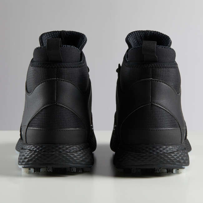 black winter golf shoes