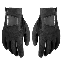 Paire de gants golf hiver Homme - CW noir