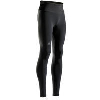 KIPRUN LIGHT MEN'S RUNNING TIGHTS WITH POCKETS BLACK